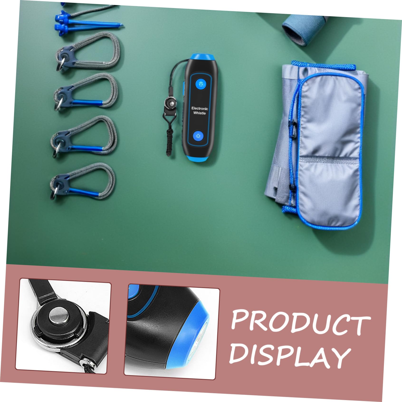 Mipcase Fischio Elettronico Fischio per Gli Allenatori Fischio Elettrico Fischietti Portatili Fischietto Calcio Fischi per Allenatori Fischio Ad Alto Volume Addominali Rosso