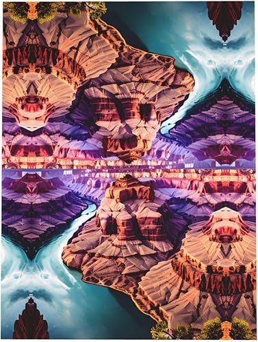 Miniatura 4 de NEZIH Beauty Grand Canyon - Tarjetas de felicitación impresas con sobres, cumpleaños, agradecimiento, boda, aniversario