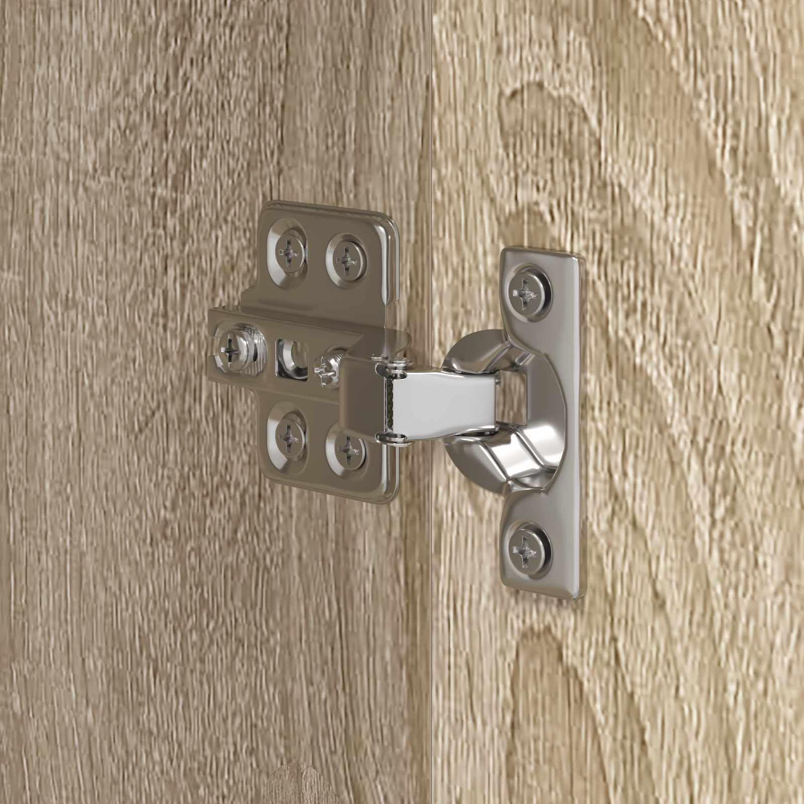 vidaXL Badkamer Kast Sonoma 40 x 30 x 100 cm Bewerkt hout
