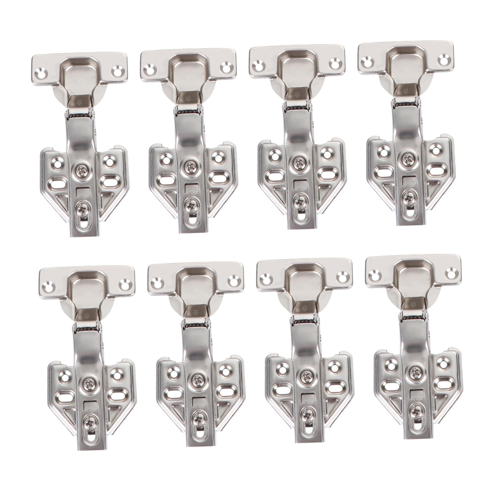 POPETPOP 8pezzi Cerniere Idrauliche Ammortizzatore Per Mobili Cerniere Chiusura e Hardware Metallico Facile Installazione