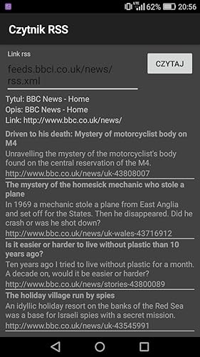 RSS Feed Reader