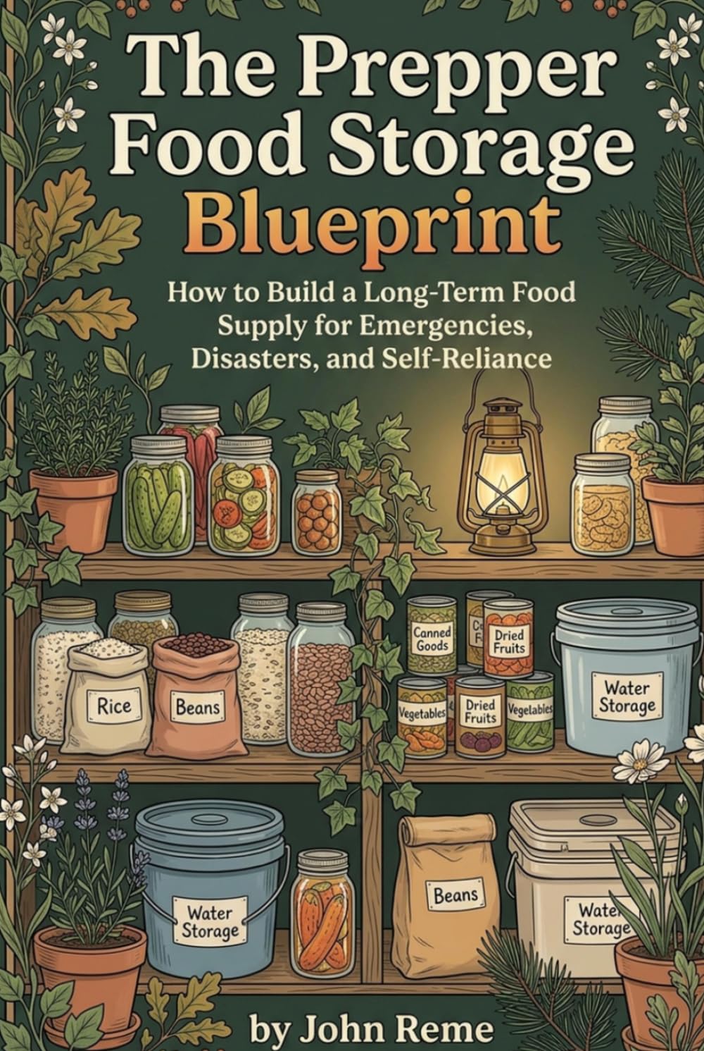 The Prepper Food Storage Blueprint: How to Build a Long-Term Food Supply for Emergencies, Disasters, and Self-Reliance (Survival Handbooks For All)