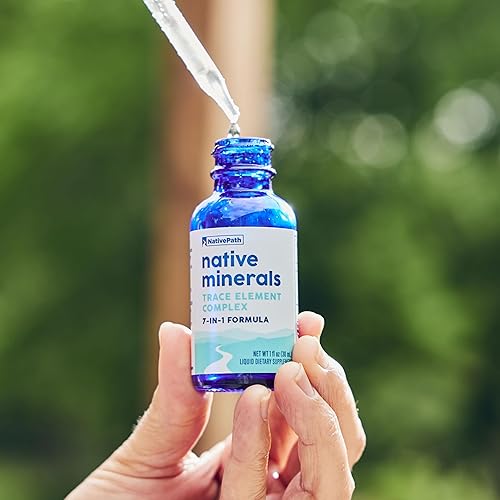 Miniatura 7 de NativePath Native Minerals - Complejo mineral de oligoelementos - Minerales líquidos iónicos 7 en 1 - magnesio, potasio, sodio, cloruro - 1 onza