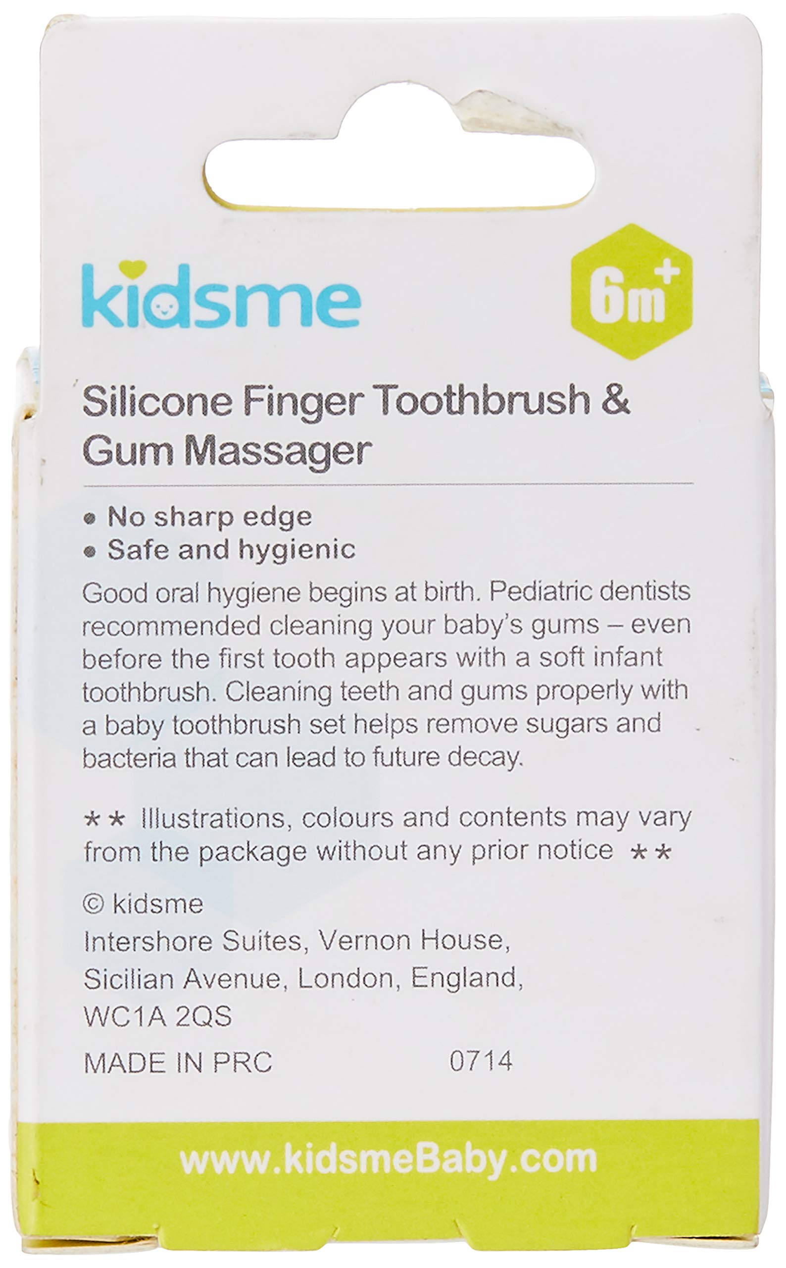 Kidsme KM130084 - Spazzolino da denti e massaggiatore gengive