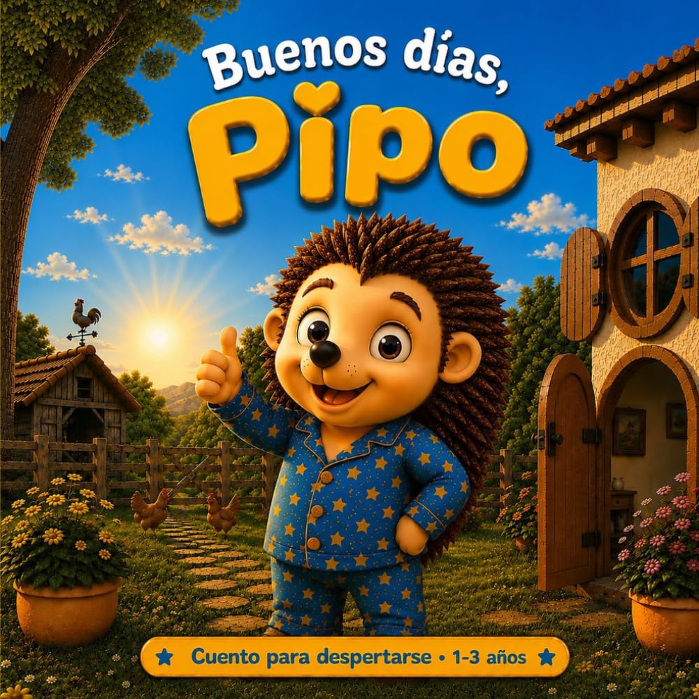 Buenos días, Pipo: Cuento ilustrado para niños de 1 a 3 años para crear hábitos de higiene y fomentar la autonomía en la rutina de la mañana. (Aprendemos con Pipo)