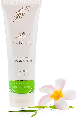 PURE FIJI Crema nutritiva para manos Crema hidratante profunda para manos para mujeres y hombres, piel seca 24 horas de humedad, ingredientes