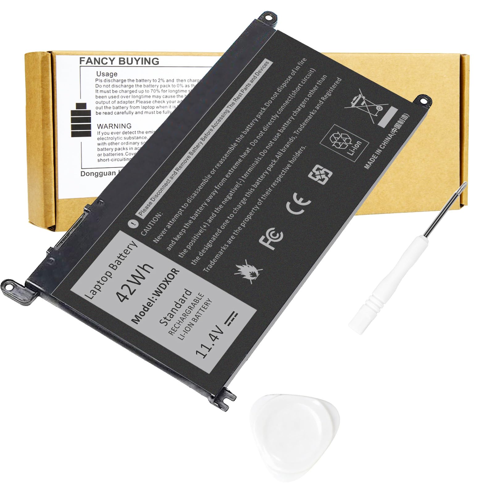 Amazon.com: Fancy Buying 42Wh WDX0R Laptop Battery for dell