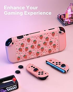 Nintendo Switch VUONG THI HONG TO Amazon.com: Textured Grip Protective Case Compatible with Nintendo