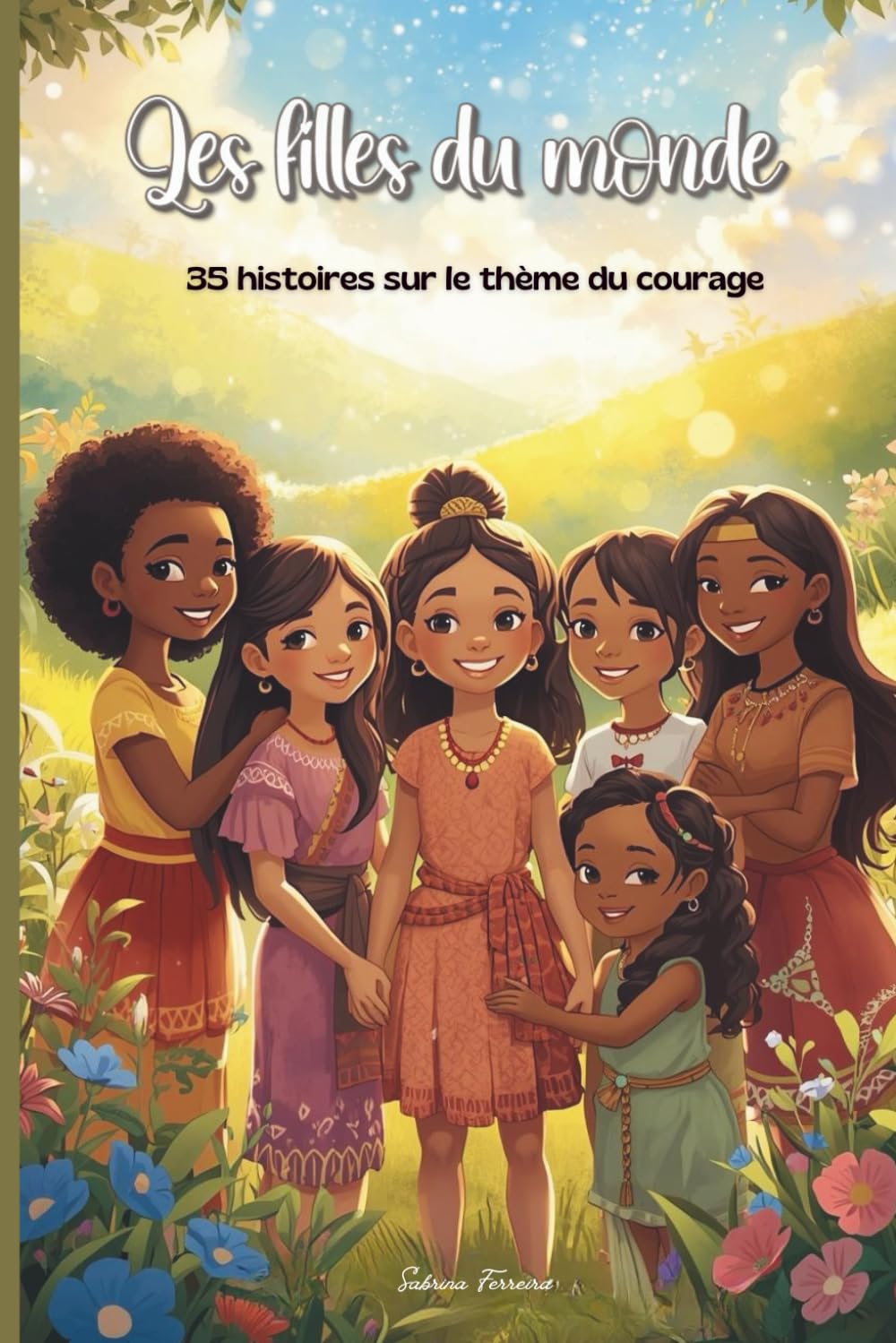 Les Filles du Monde : 35 Histoires de Courage: Histoires courtes et émouvantes pour découvrir le courage, la culture et l’amitié (Coloriages anti stress et amusants pour petits et grands!)