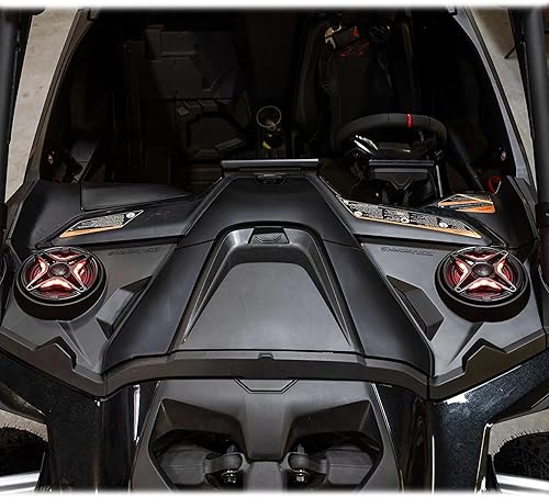 Miniatura 6 de SSV Works Paneles de altavoces delanteros CanAm Maverick R & R Max 2024-2026 - Se adapta a altavoces del mercado de accesorios de 6.5 pulgadas/6.75