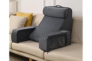 Comfy Pillow Chair for Bed with Arms for Optimal Relaxation