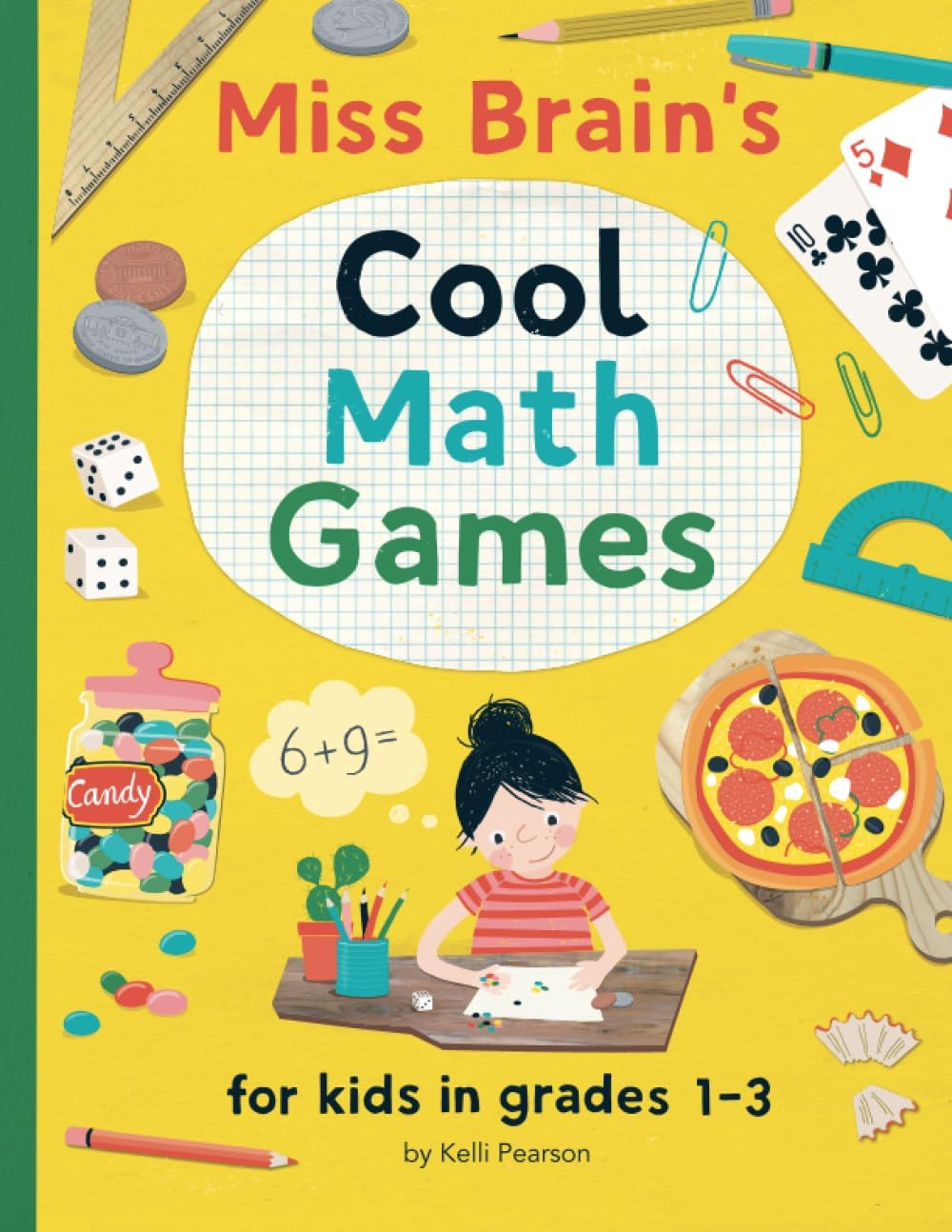 Independently Published Miss Brain's Cool Math Games: for kids in grades 1-3