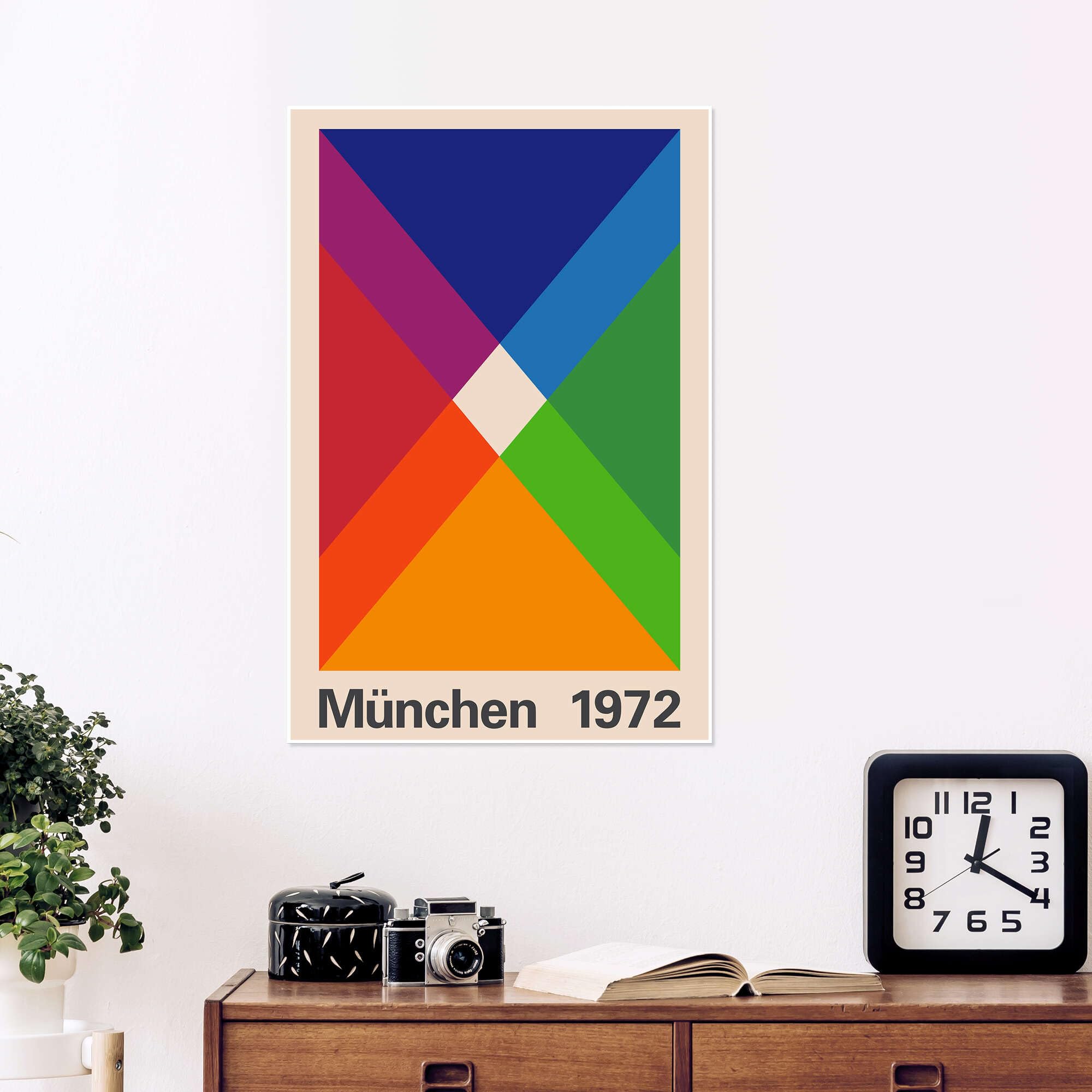 Posterlounge Munich 1972 Póster