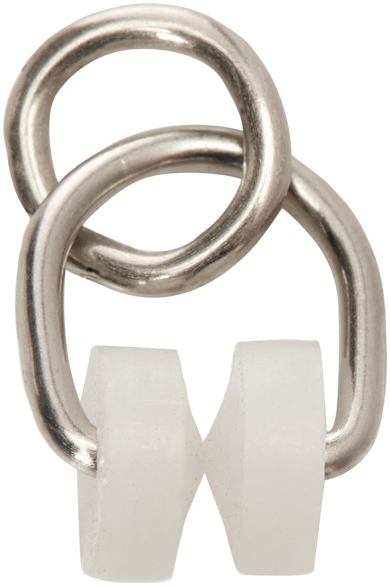Merriway White Merriway® Bh04839 (50 Pcs) Curtain Track Runner - Pack Of 50 Pieces