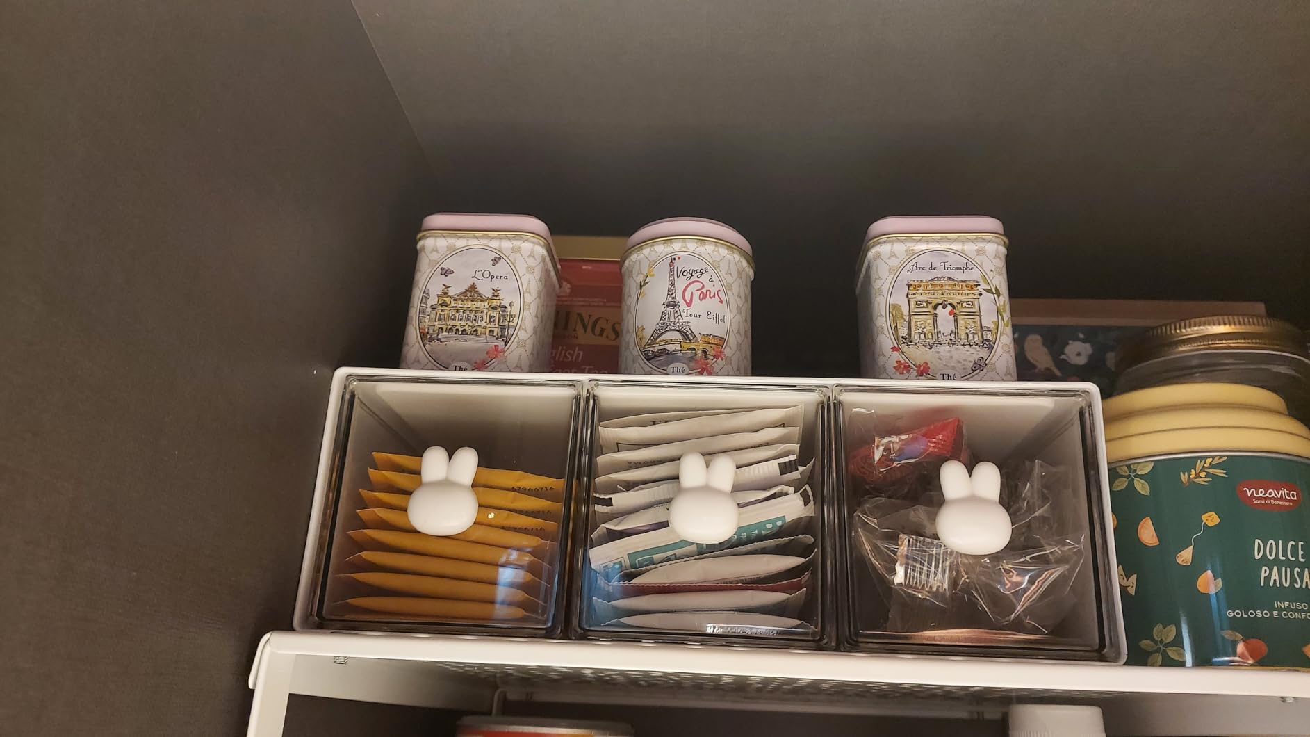 Organizer Per Bustine Di Tè, Portabustine Di Tè In Legno, Cassetta