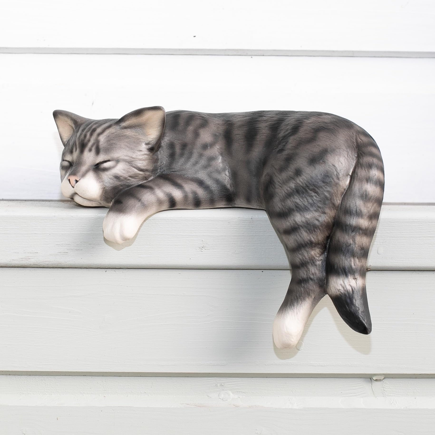 Katze Kantenhocker Dekokatze Keramikkatze