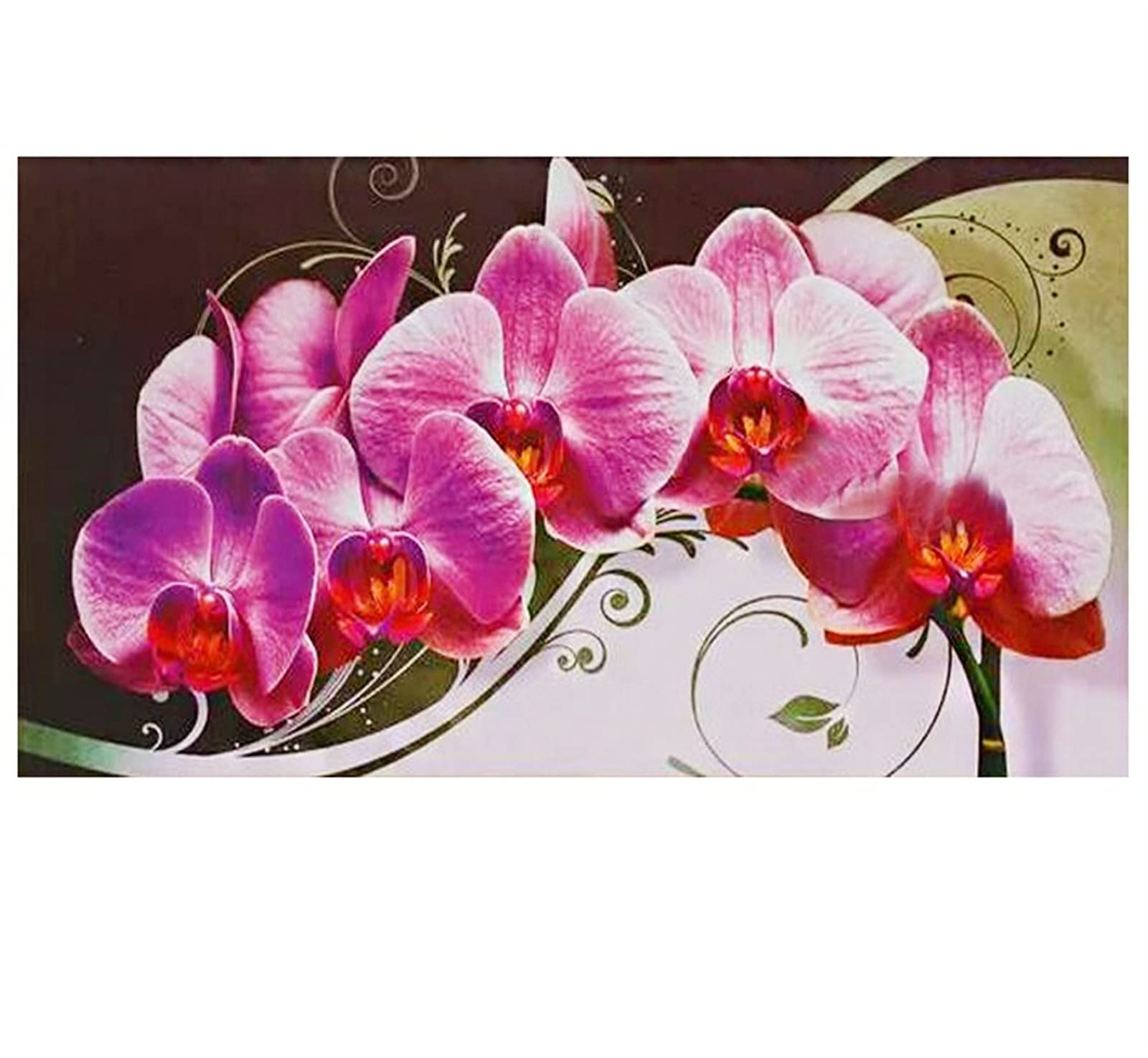 Peinture Diamant Complète Grand Format 70x200cm Éviter Pixellisation Strass
