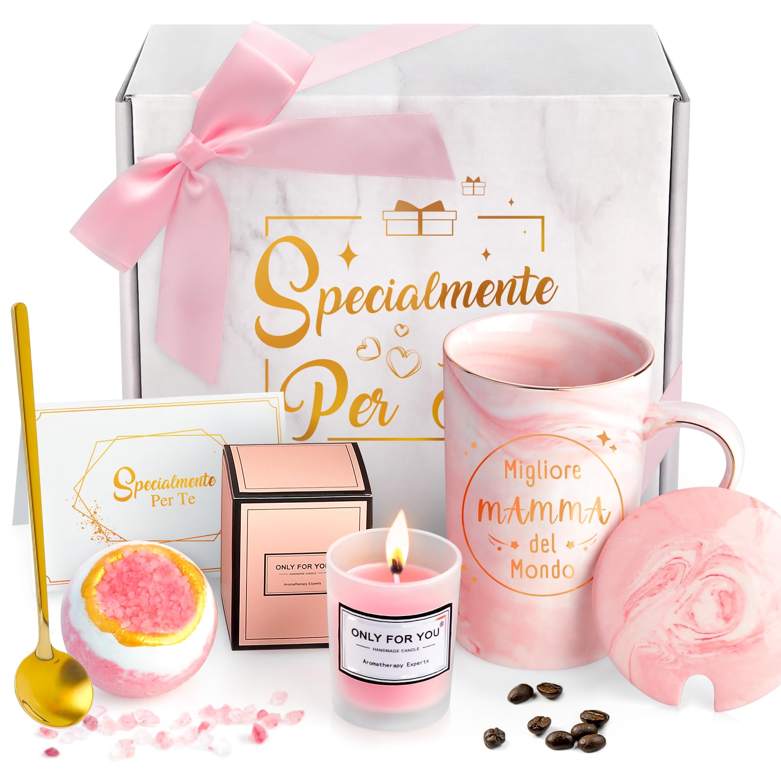 Hocis Regalo per la festa della mamma, regalo per la festa della mamma da figlia, figlio, bambini, regali di compleanno per mamma, regali di Natale per mamma, regali di San Valentino, idee