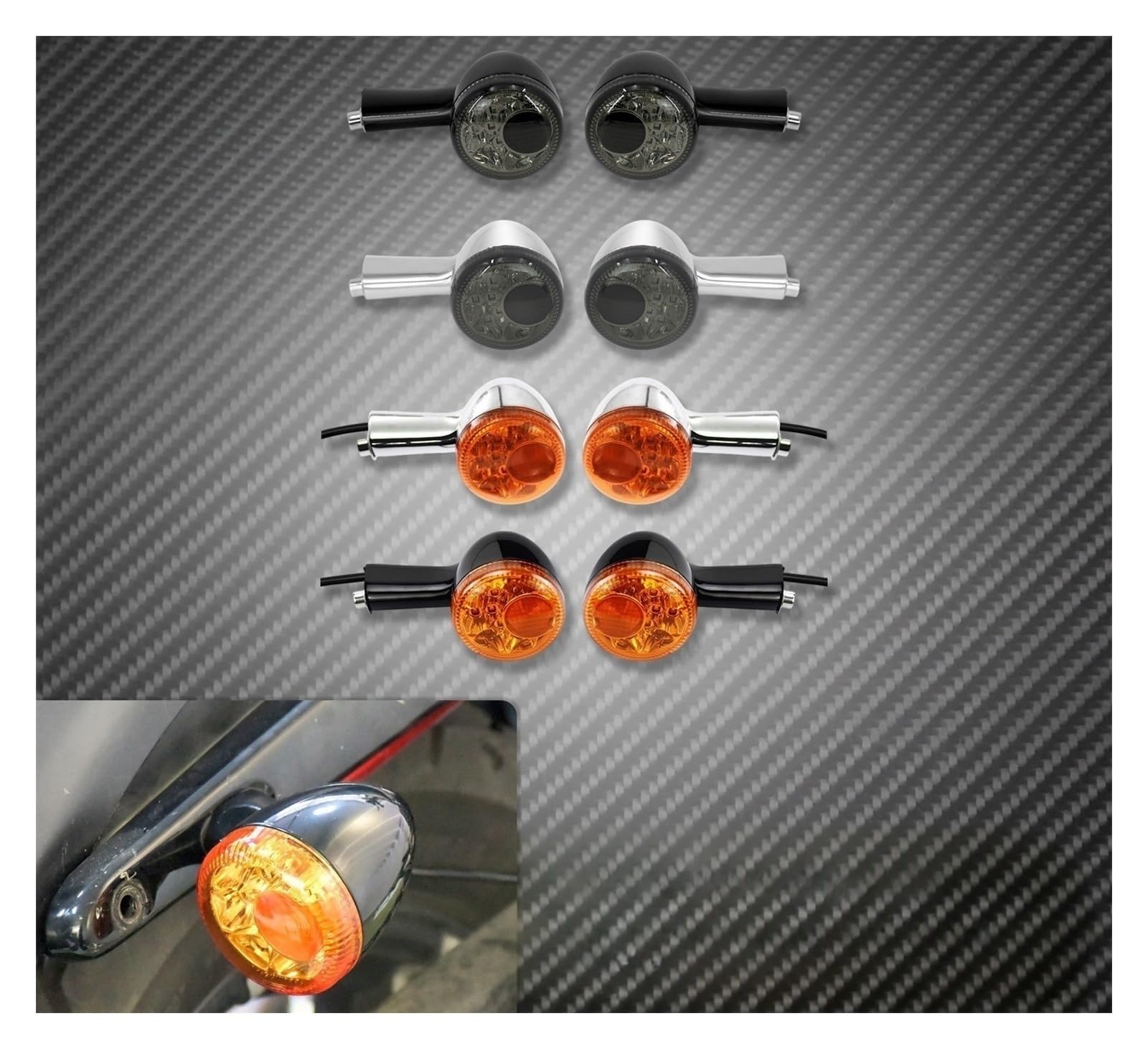 Intermitentes Motocicleta Intermitentes Traseros Para Motocicleta, Luz LED, Indicador De Freno, Marcha Para Sportster XL 883 Iron 1200 48 Nightster 1992 En Adelante