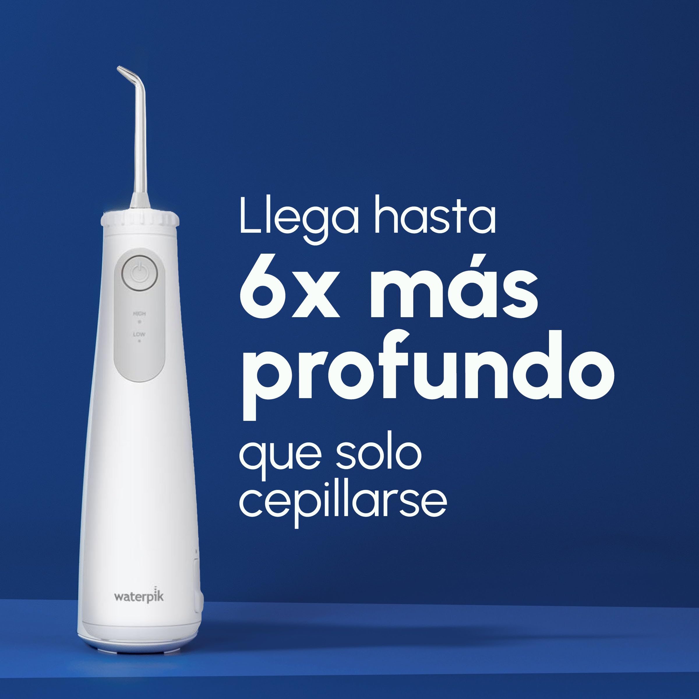 Waterpik Cordless Pearl irrigador dental portátil recargable resistente al agua