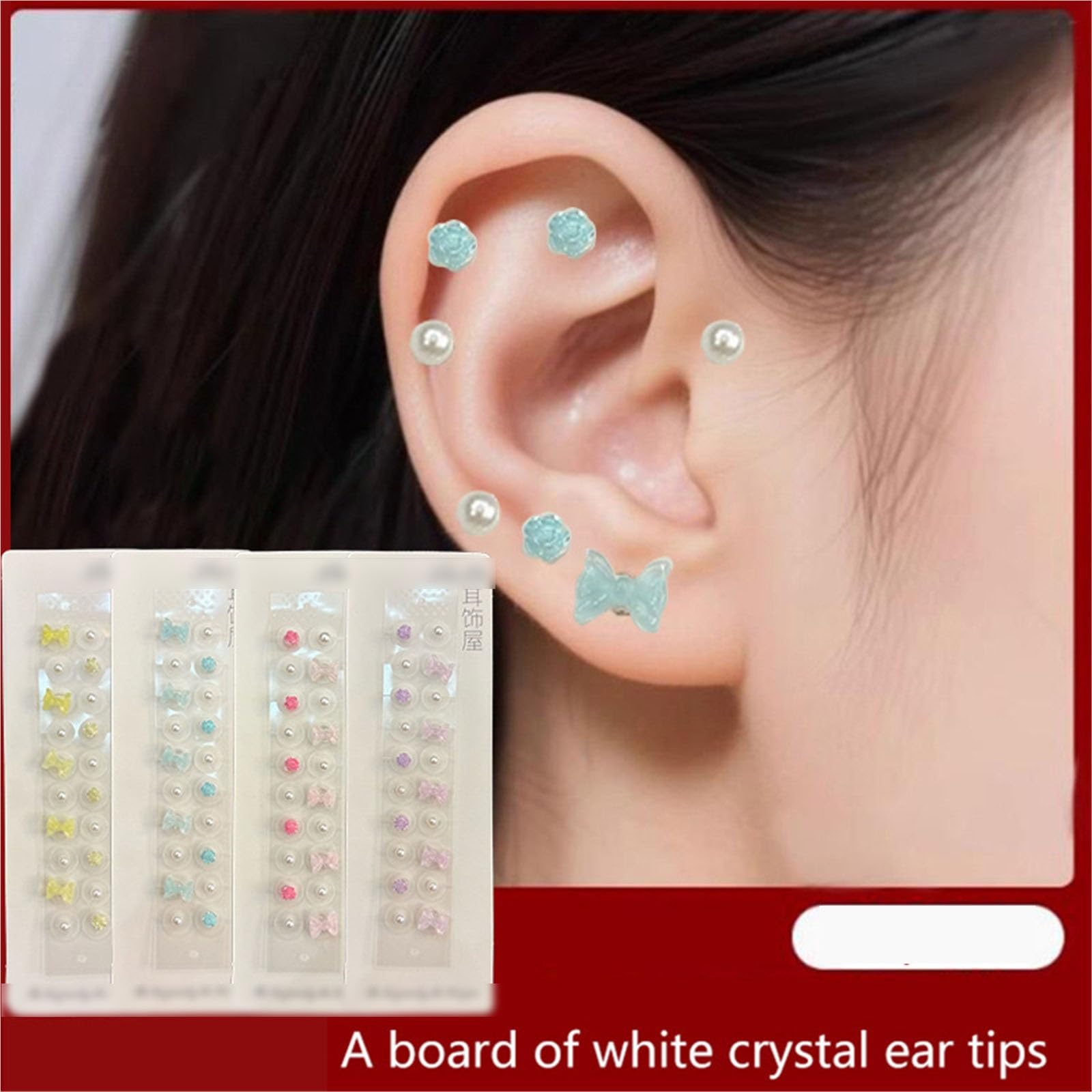 No Invasivo Semillas Prensa Orejas Bienestar Relajación Acupuncture Semillas De Oreja Joyas Desechables Decorativas Acupuntura Auricular Alivia La Tensión(Assorted – 120 pcs)