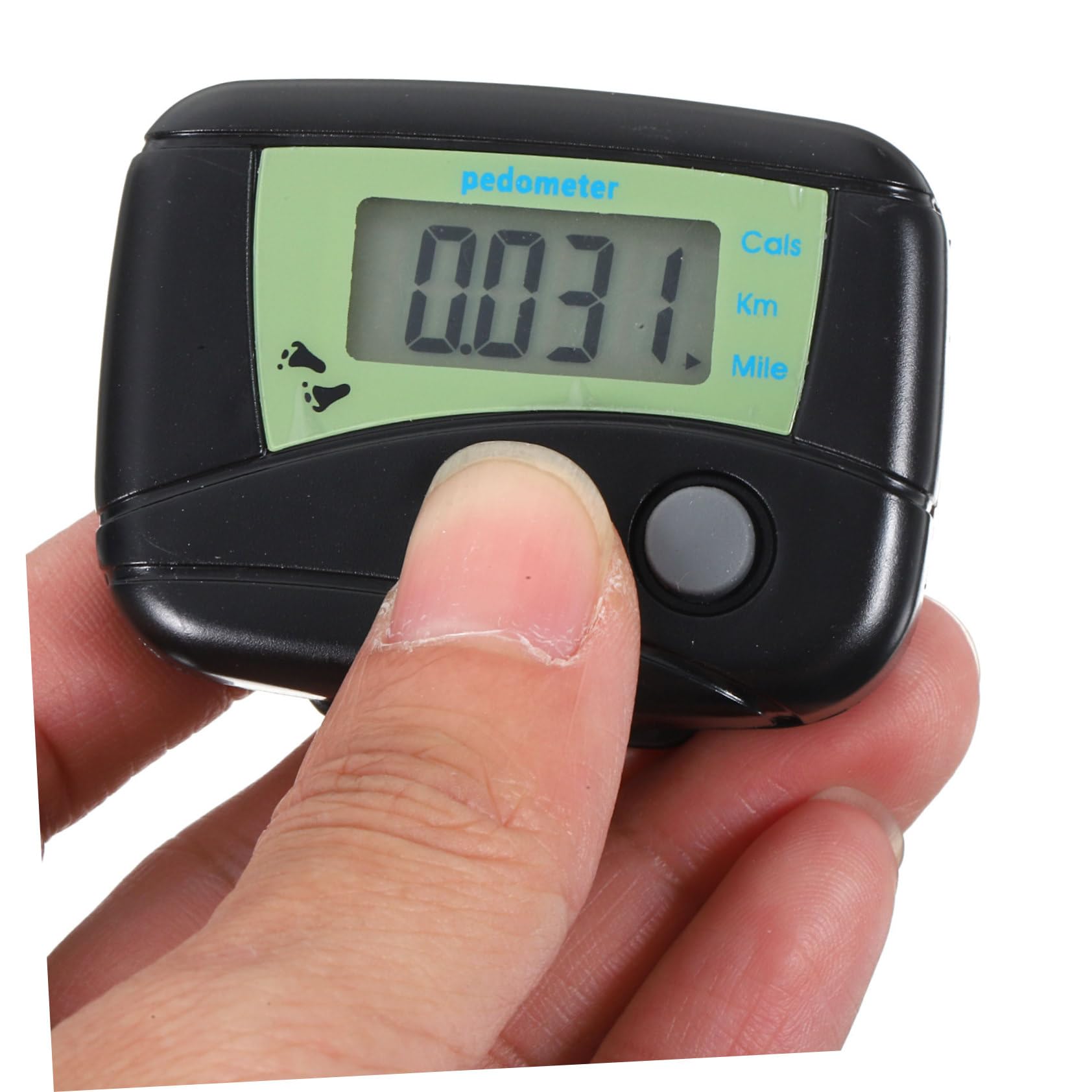 Mipcase 10 Pièces podomètre numérique Compteur de Pas numérique Compteur de Distance à Pied traqueur de Distance à Pied Compteur de Pas podomètre Compteur de Calories Pas à Pas Black