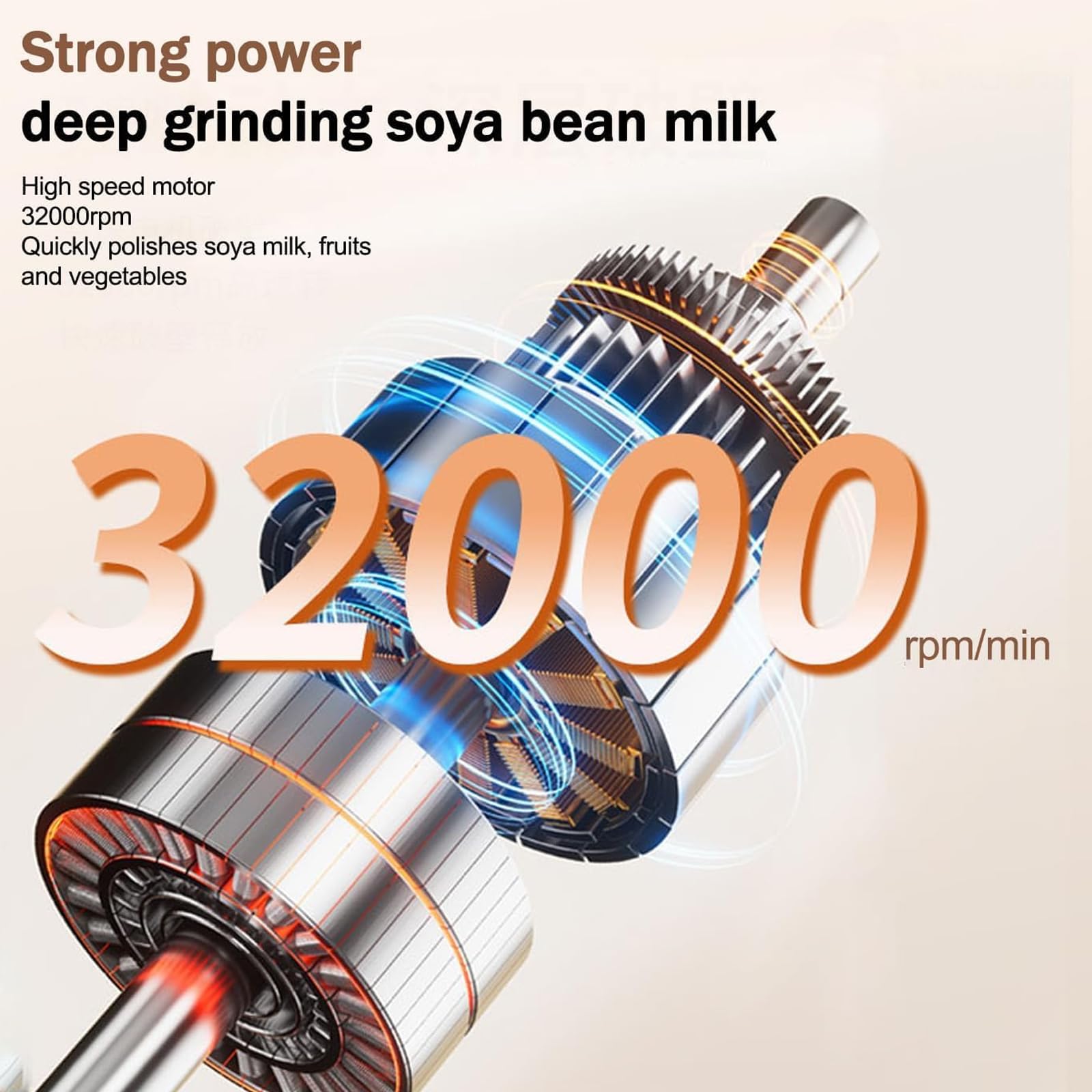 Maszyna do Mleka Sojowego i Orzechowego 1,5L – 6 w 1 Automatyczna Maszyna do Mleka Migdałowego, Owsianego i Sojowego z 12 Ostrzami, Timer 12h, Podgrzewanie 4h, Samoczyszcząca, LED – Dom i Rodzina