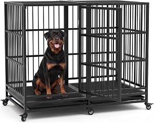 KOKOTANGS 54-Inch Steel Dog Crate