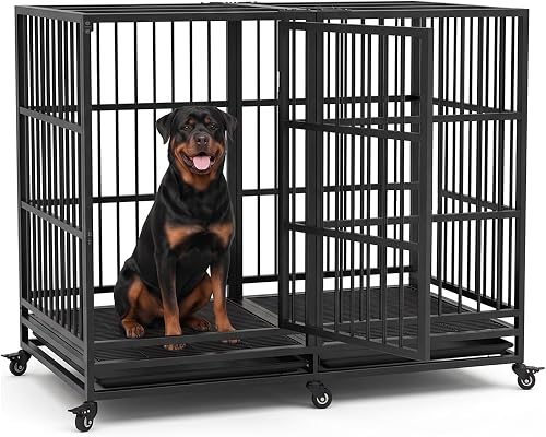 KOKOTANGS 54-Inch Steel Dog Crate