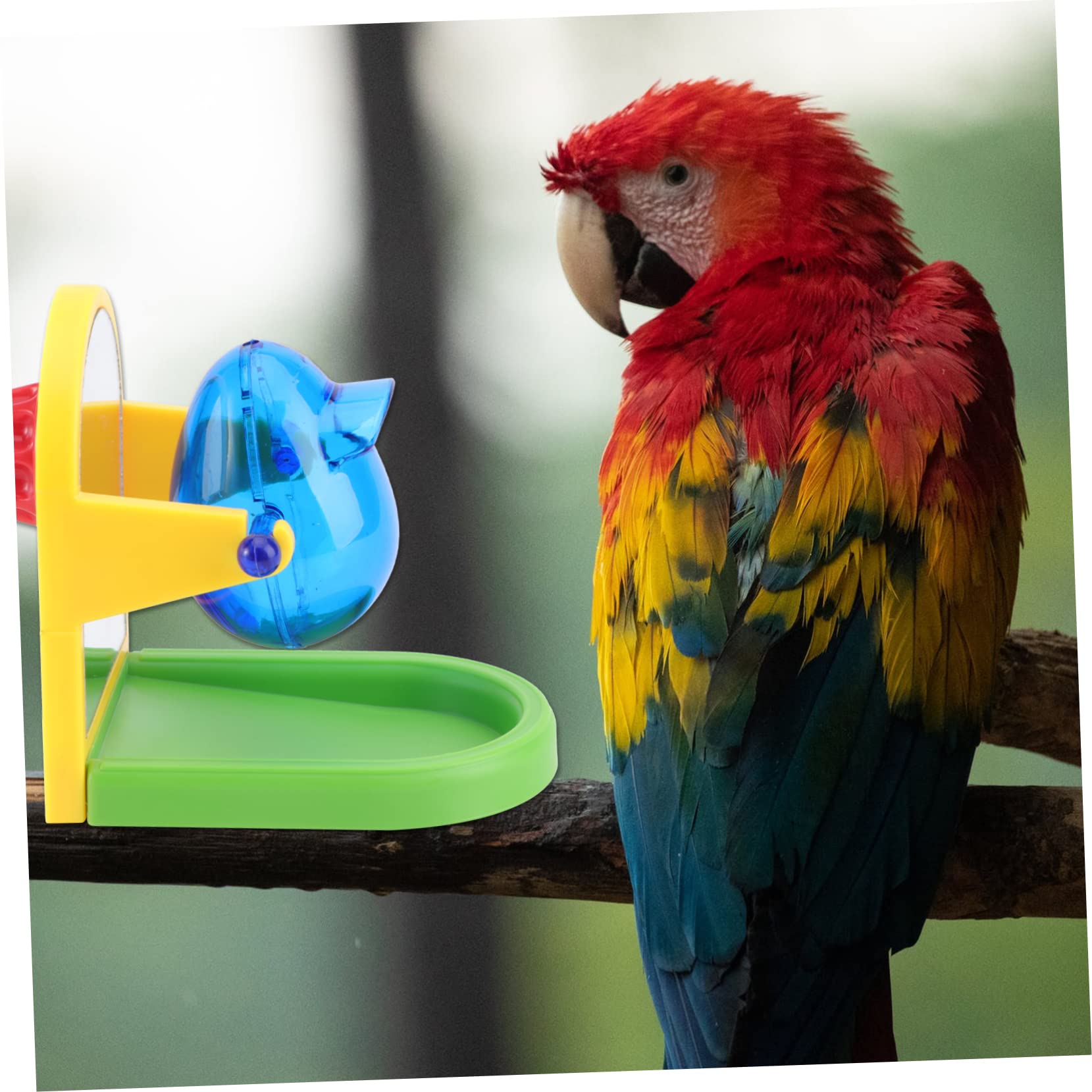 Sosoport 3pezzi Giocattolo Per Uccelli Con Dispensa Di Cibo Divertente Giocattolo Per Pappagalli e Uccelli Esotici Stimolante Gioco Di Intelligenza e Sfida Alimentare Materiale Resistente e