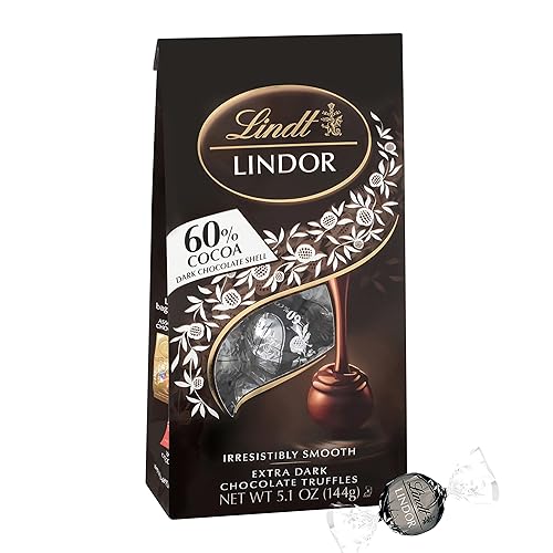 Lindt 60 bolsa extra oscura 51 onzas