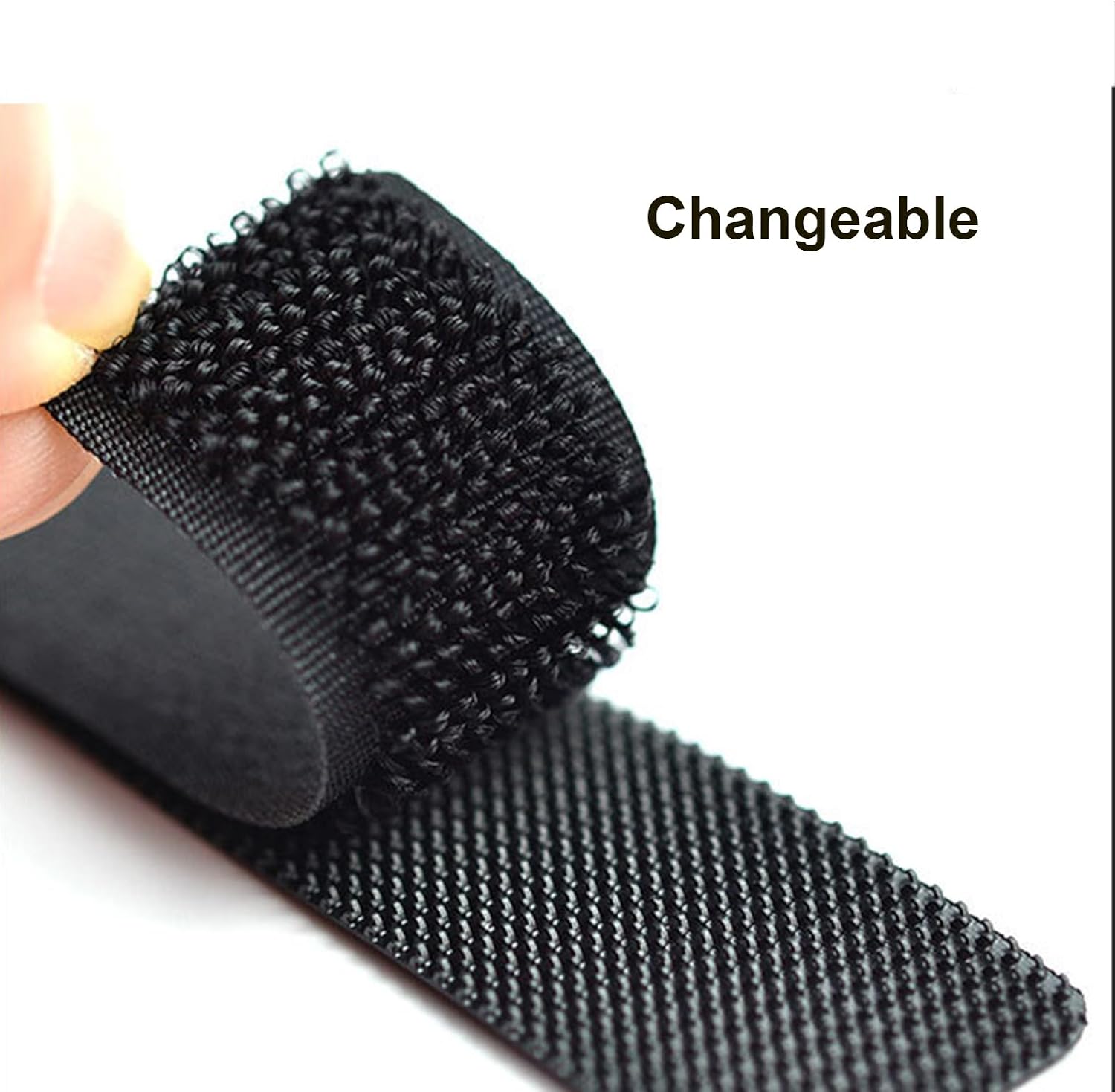 Hook and Loop Strips Tape Hook and Loop Double Sided Sticky Heavy Duty Adhestive Back Fasten Double Sided