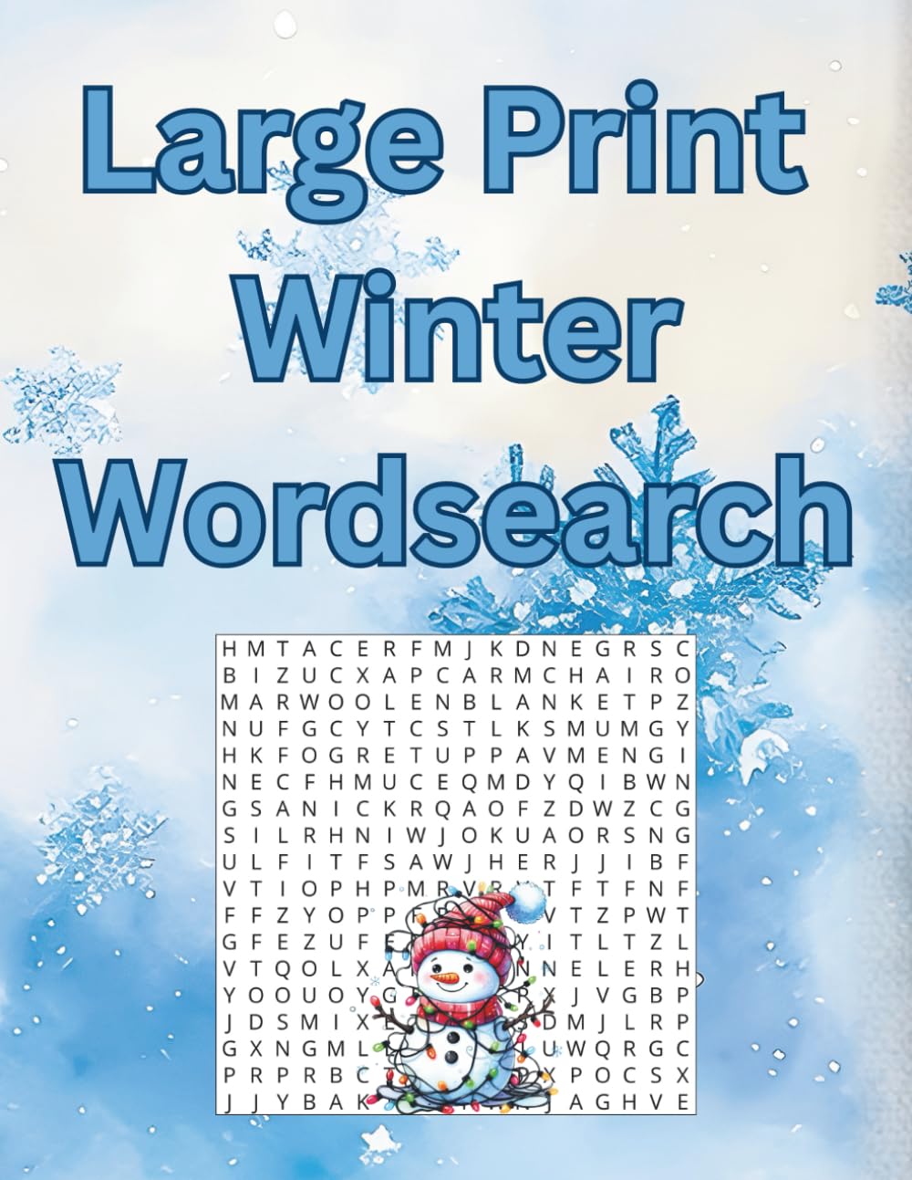 Large Print Winter Wordsearch: 88 Winter Themed Puzzles (Green Acres Press Wordsearch)