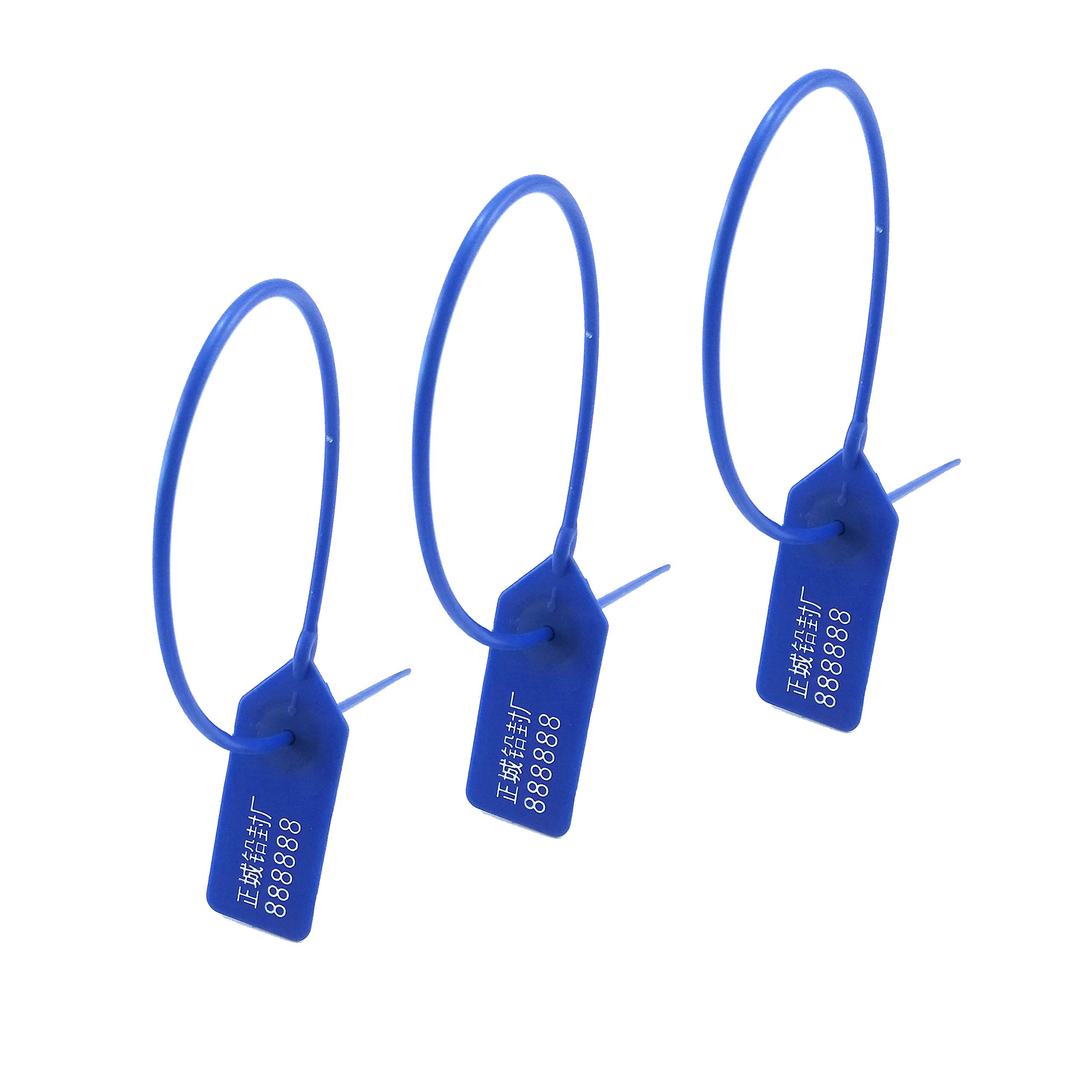 Sigilli Di Sicurezza In Plastica 100PCS | Chiusure Pull Tight Con Dente - Per Contenitori, Dogana, Trasporti - Foto 5