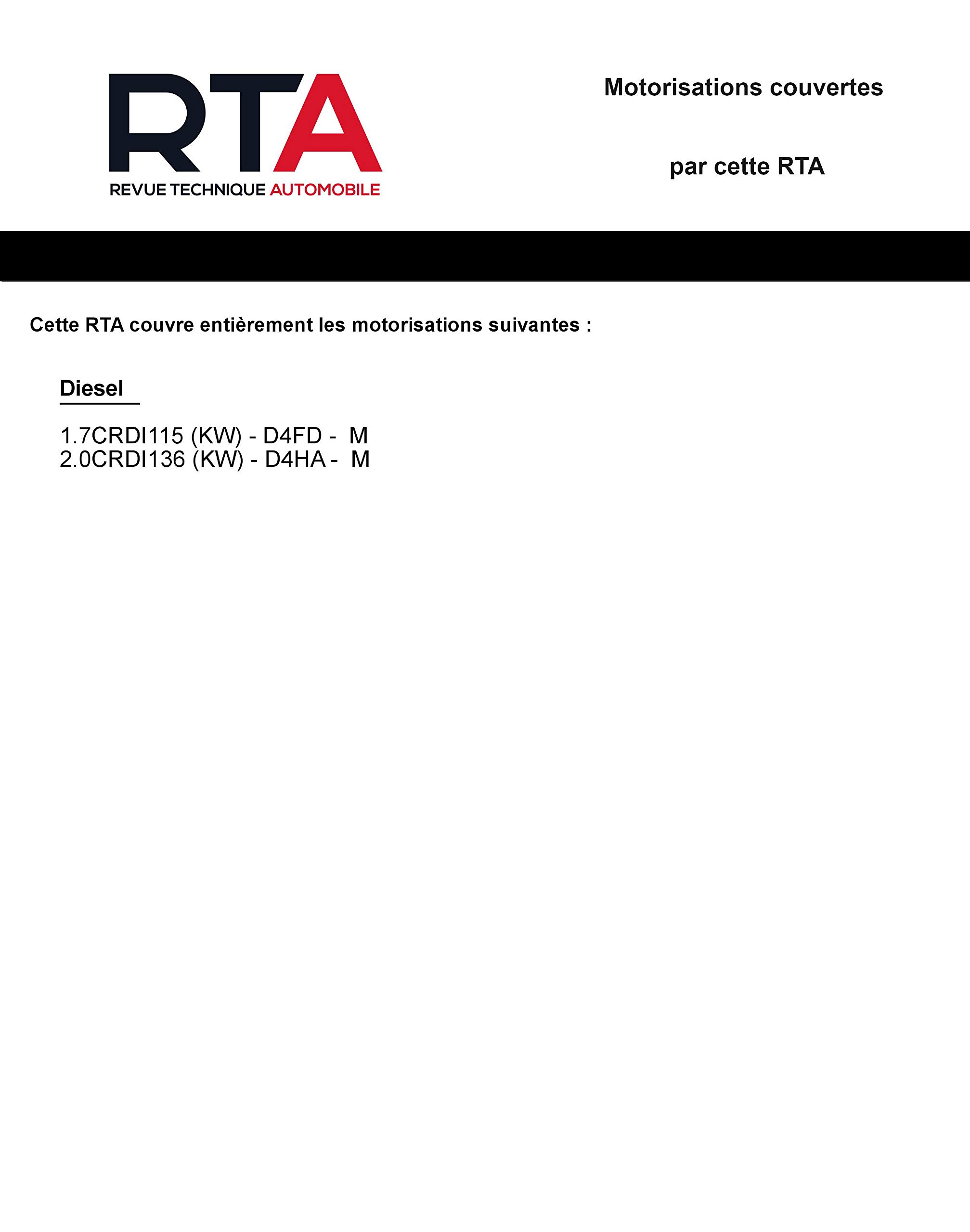 E.T.A.I - Revue Technique Automobile 827 HYUNDAI IX35 PHASE 2 - 2013 à ce jour