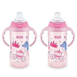 NUK Plastic Learner Cup, Kingdom, Flowers,10 Ounce