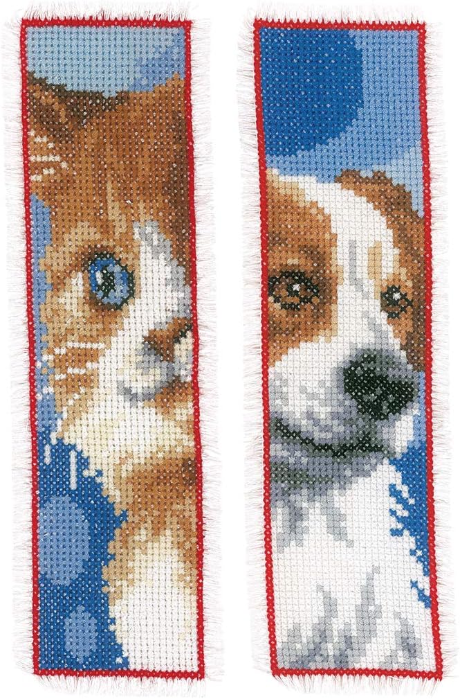 VervacoCross Stitch Kit, Cotton, Multi-Colour, 6 x 20 x 0.3 cm