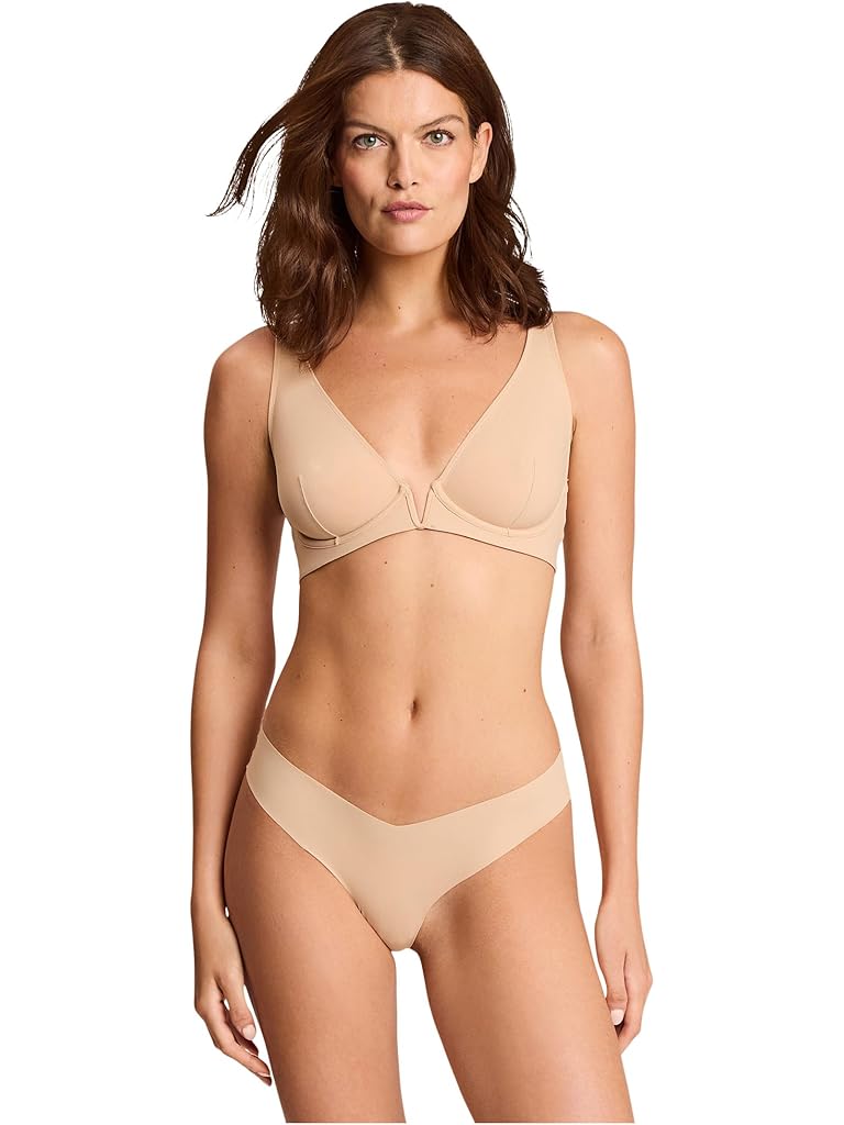Beige Commando Classic Plunge Underwire Bra