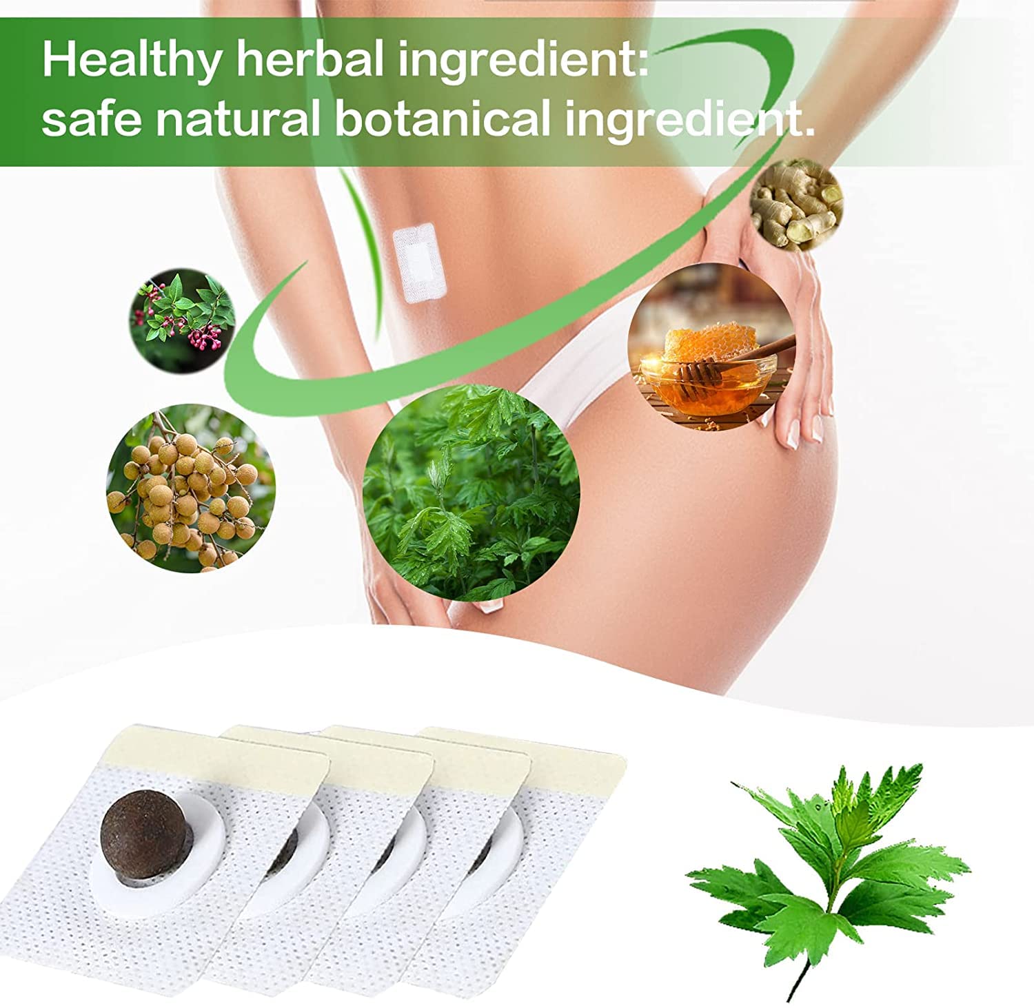 Toppa per ombelico con artemisia, cerotti per ombelico a base di erbe, pillola per ombelico per medicina cinese, moxibustione calda, cuscinetti per moxa, cerotti per il benessere botanico, supporto
