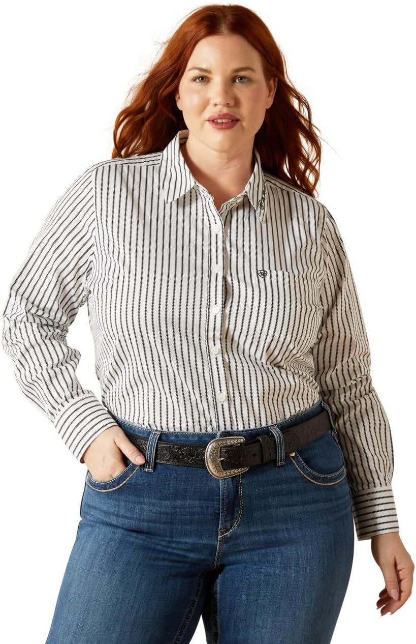 Ariat Womens Team Kirby Stretch Shirt - Image 6