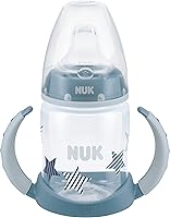 Vista 9 de NUK Vaso para aprendices, 5 onzas, paquete de 2, nubes y estrellas, sin BPA, a prueba de derrames