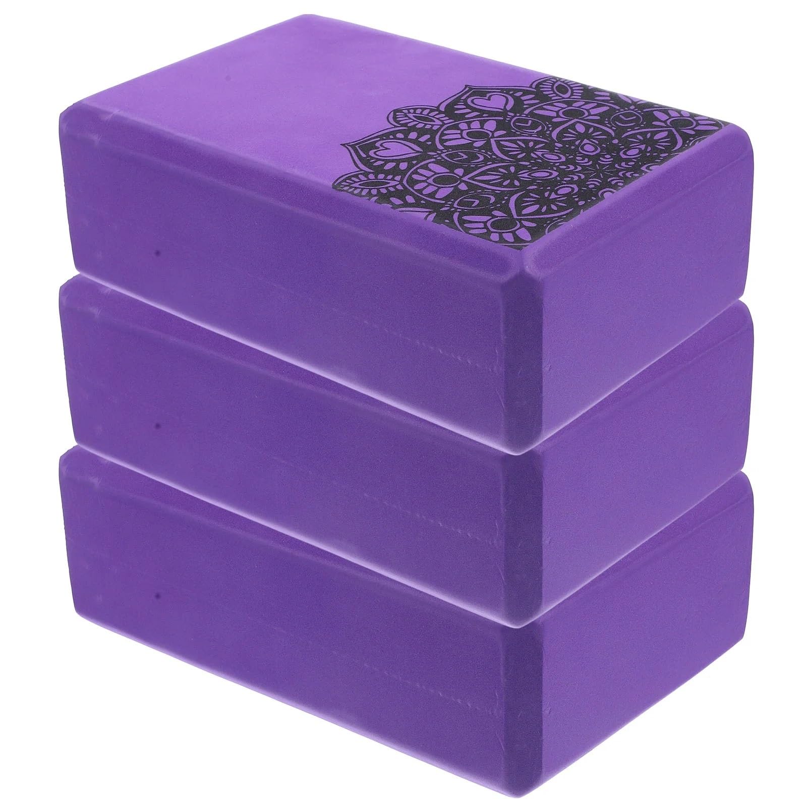 Bloque Yoga Lightweight EVA Blocks Yoga Brick Exercise Gym Body Fitness Training Aids to Support and Deepen