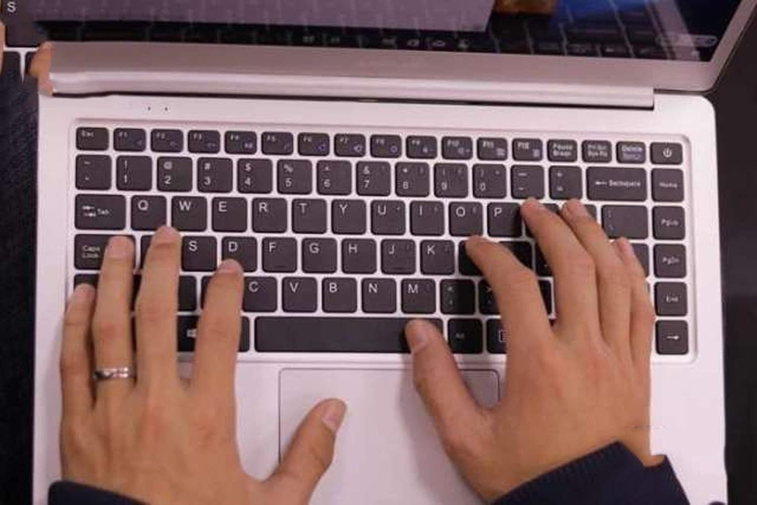 Silicone Keyboard Skin Cover Protector for Teclast F7 Laptop Notebook 14 Inch 2018-black-