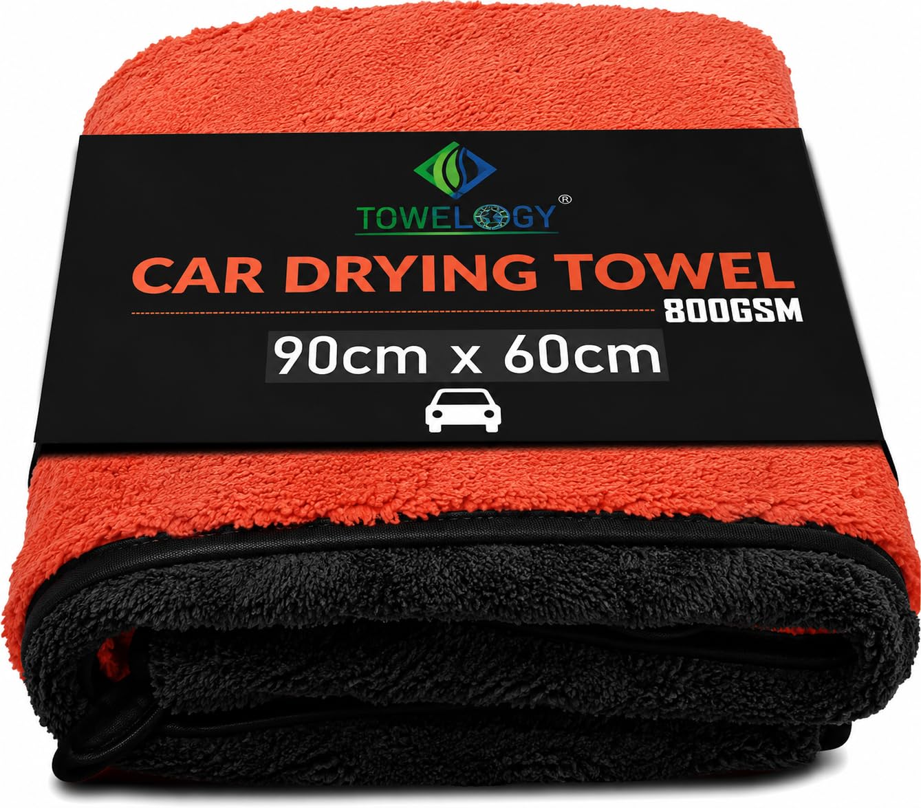 Towelogy Rapid Car Drying Towel, Ultra Plush Microfibre Detailing Drying Cloth, Absorbs 2x Faster, Best for Paintwork Protection