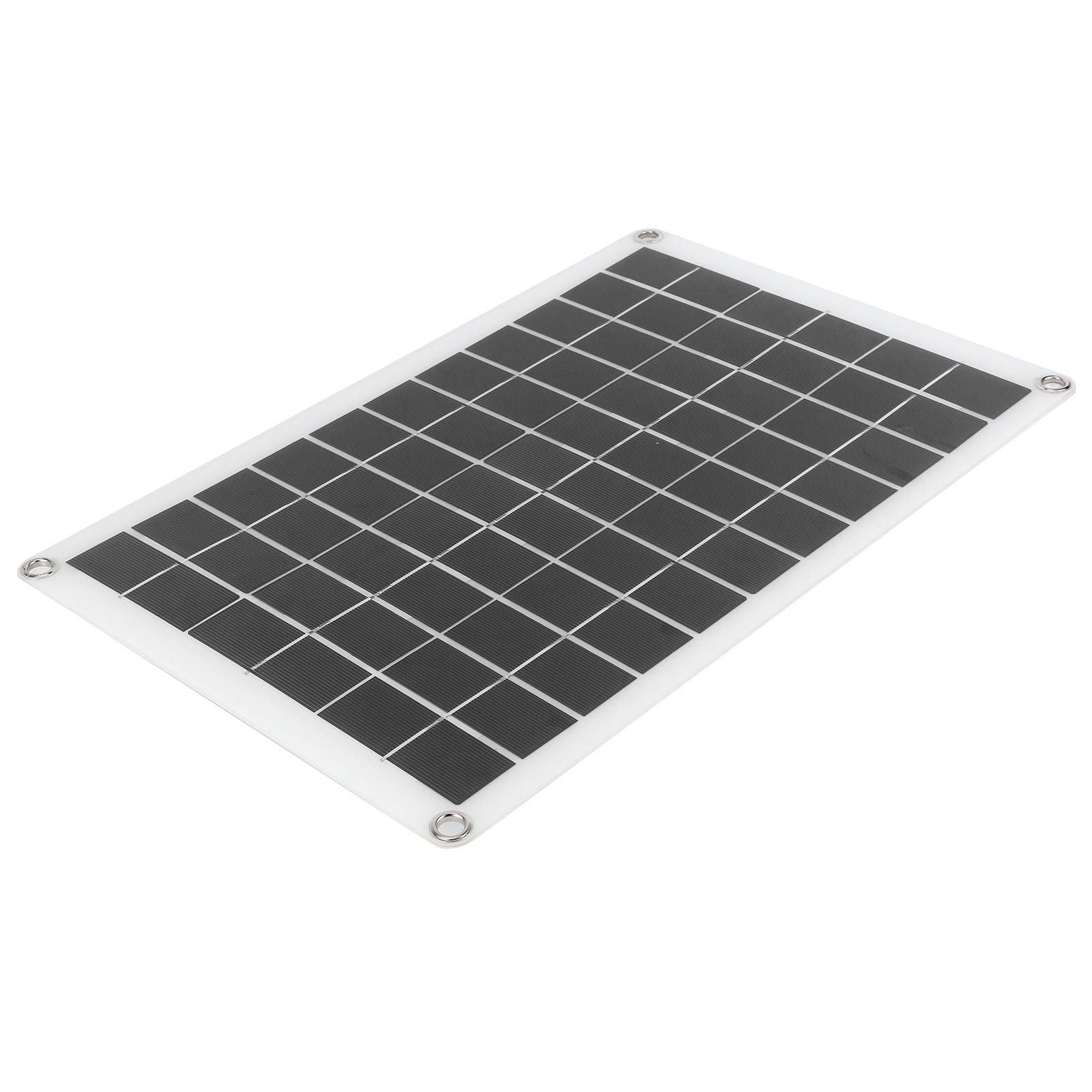 Pannello fotovoltaico portatile da 100 W monocristallino, pannello solare ad alta efficienza del 23% con uscita USB, design compatto senza cornice per auto, yacht e uso
