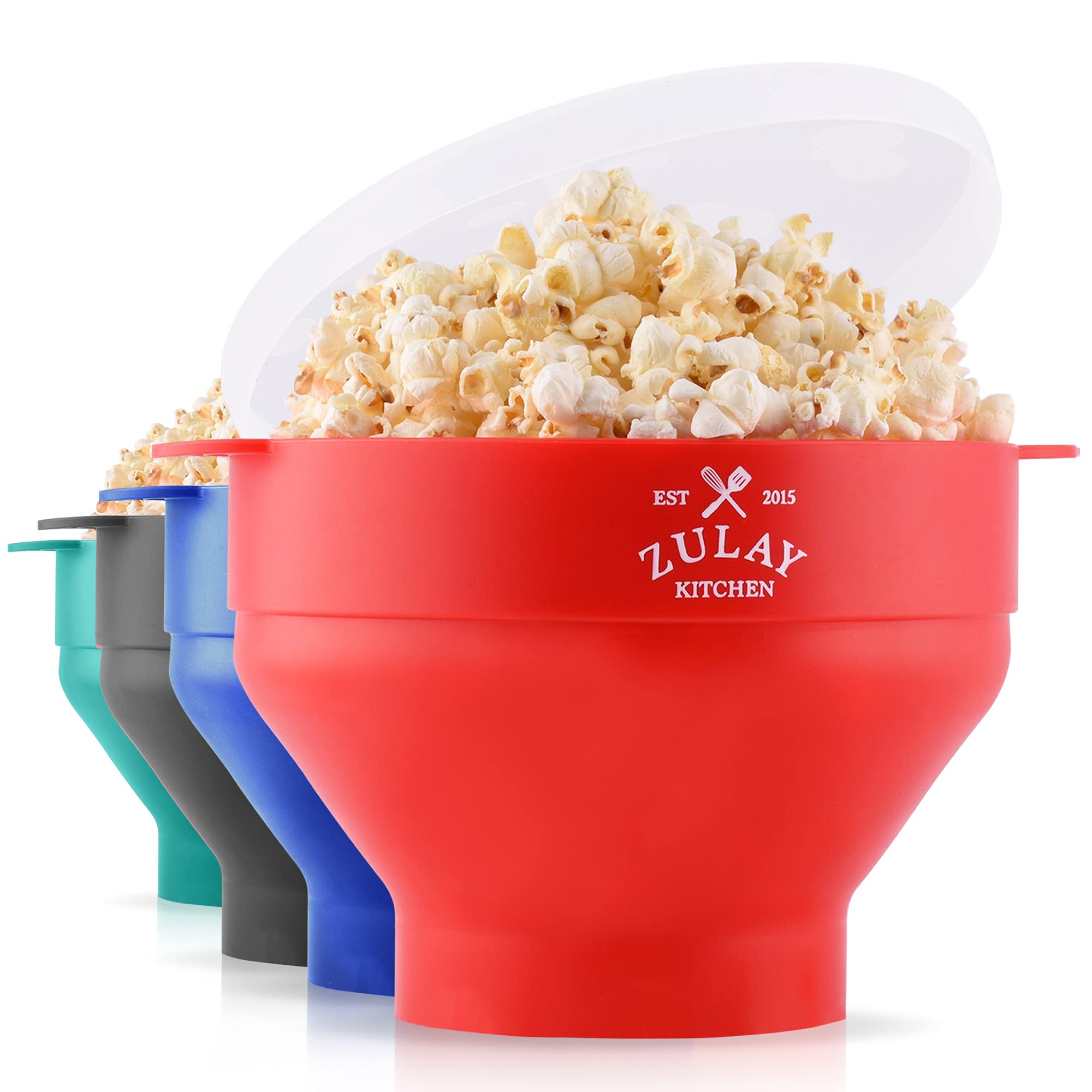 Buy Zulay Kitchen Large Microwave Popcorn Maker Silicone Popcorn