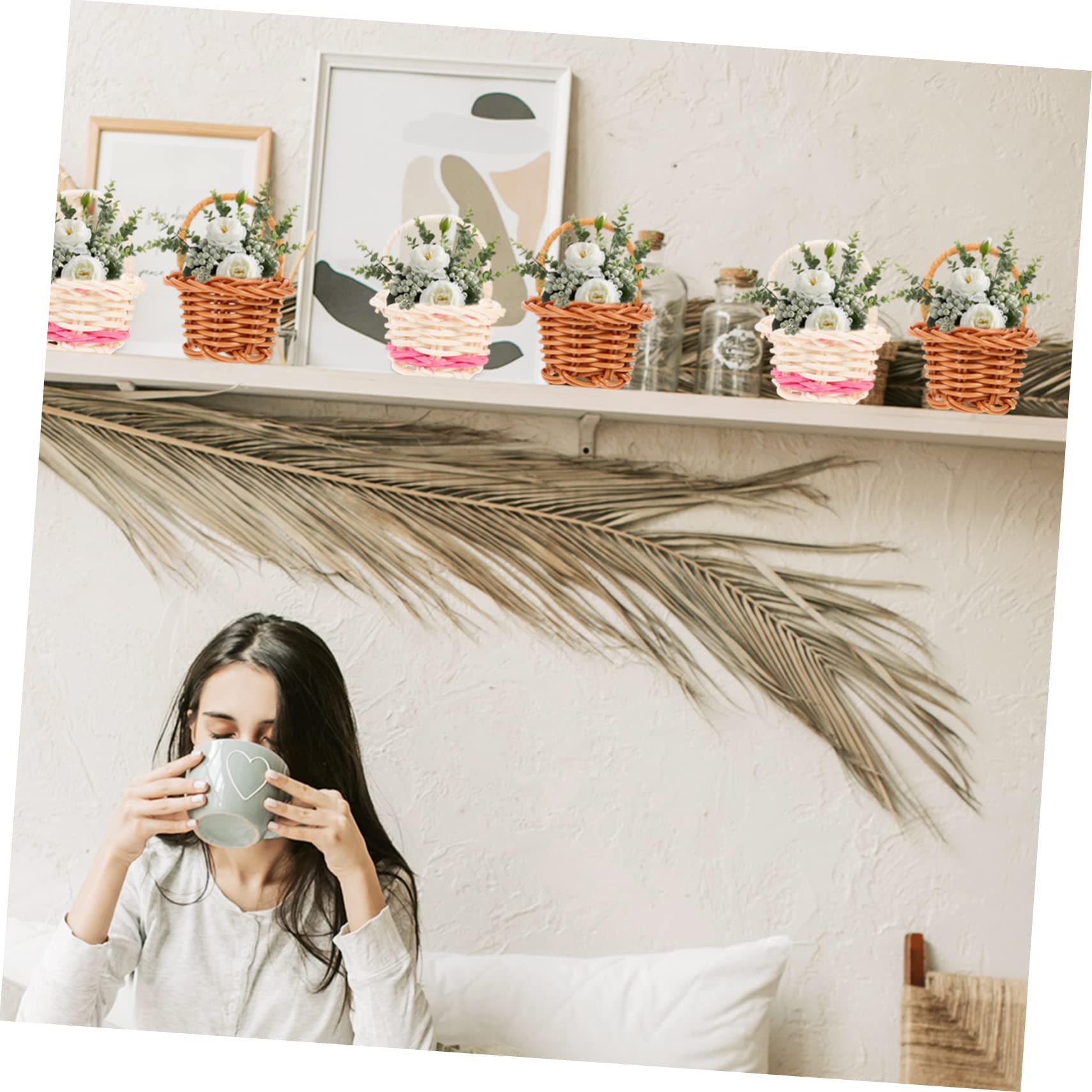 60stücke Kleine Geflochtene Körbe Für Hochzeiten Partys Und Vielseitige Süßigkeiten-behälter Kaffee Für Dekoration Und Geschenkverpackung