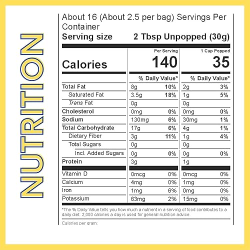 Miniatura 8 de Cousin Willie's Bolsas de palomitas de maíz para microondas, cheddar blanco (6 bolsas), cajas de palomitas de maíz gourmet para fiestas, palomitas