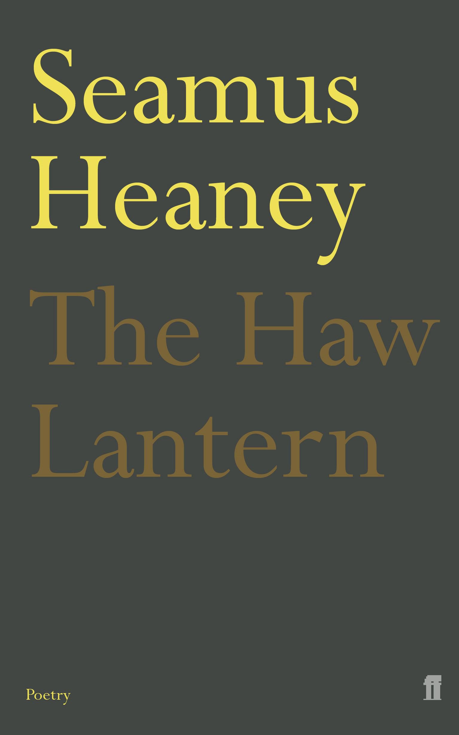 Haw Lantern by Seamus Heaney (Paperback Book)