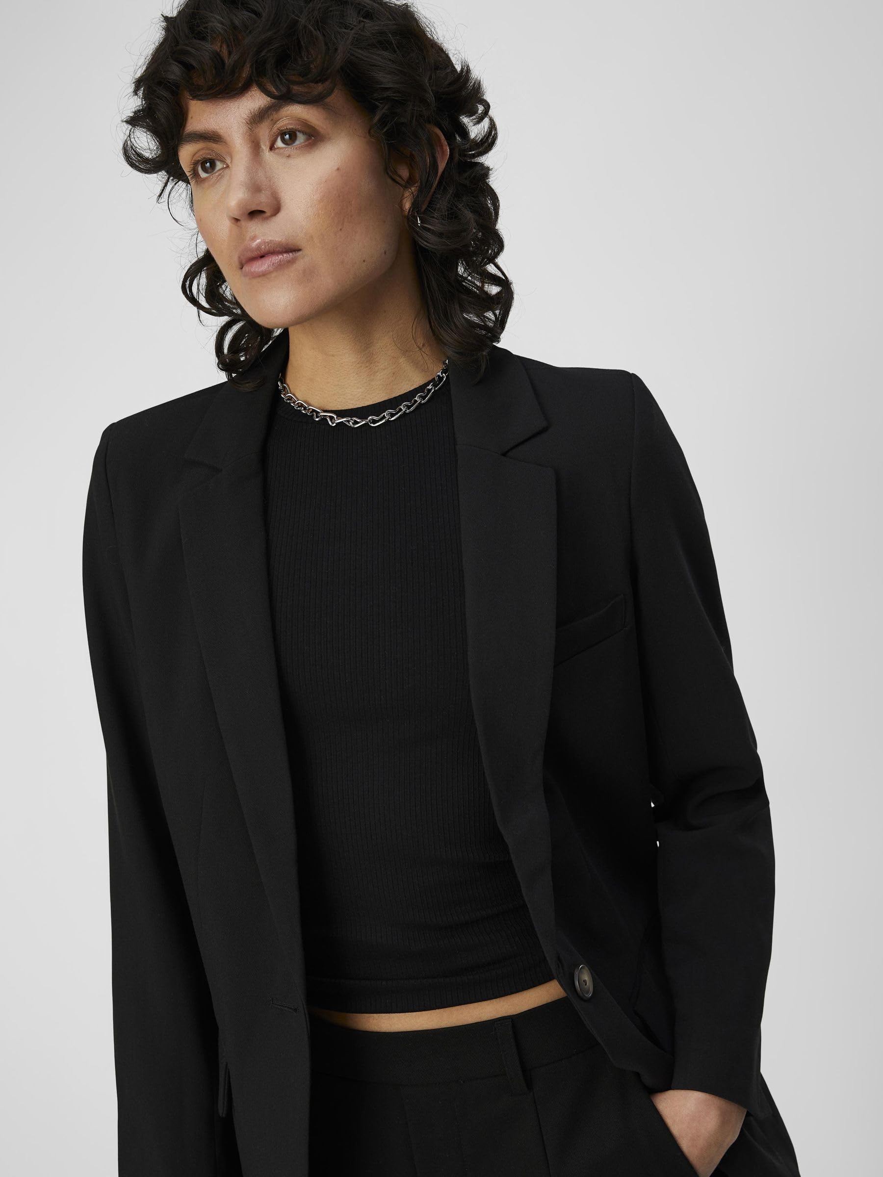 Object Blezerek Kobiety Objsigrid L/S Blazer Noos